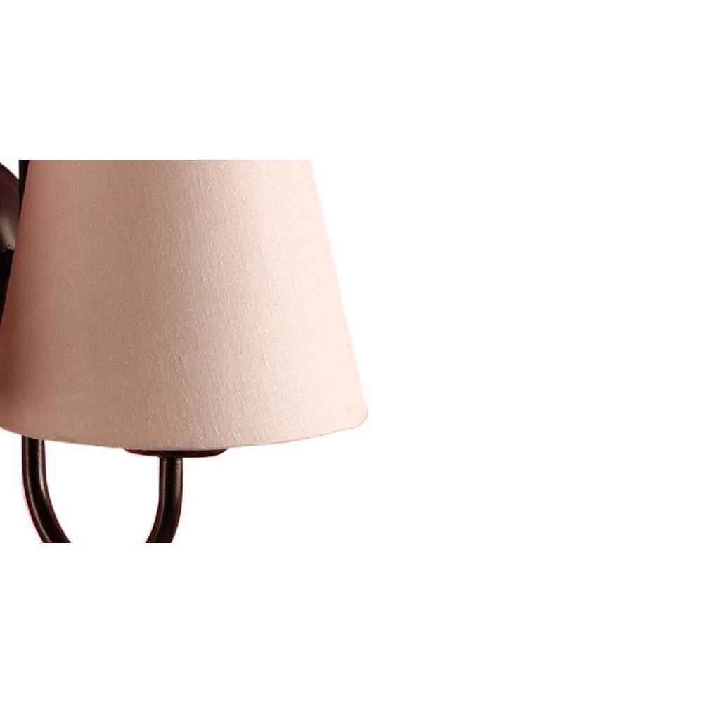 Lando Grey Fabric Wall Light