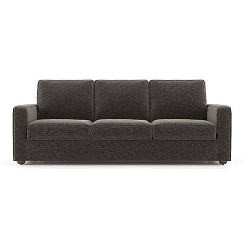 Apollo Compact Sofa Set (Colour : Smoke Grey, Cushion : Hard, Back Type : Regular, Seater : 3+1+1)