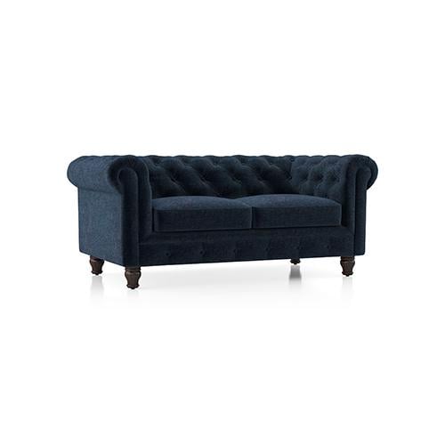 Winchester Premium 2 Seater Fabric Sofa in Cobalt Colour