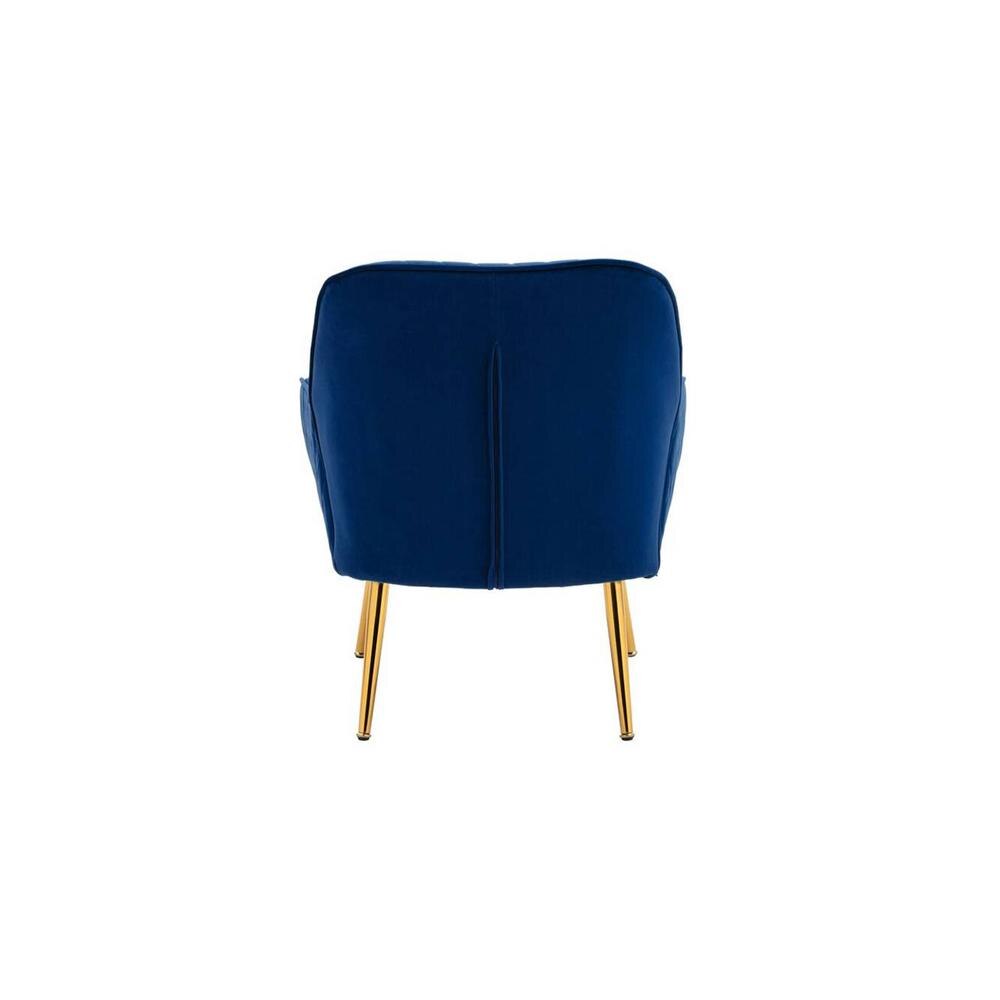 Ellie Accent Chair in Navy Blue Colour