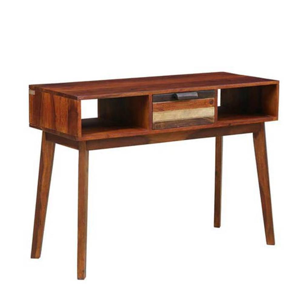 jyoti impex Brew Rectangular Solid Wood Coffee Table In Dual Tone Finish-picture-20