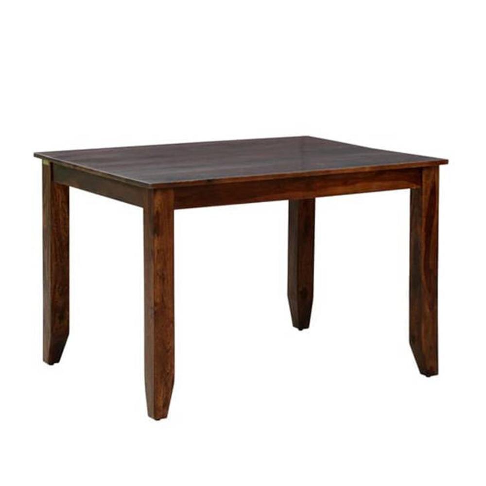 jyoti impex Herb Solid Wood 4 Seater Dining Table In Provincial Teak Finish-picture-30