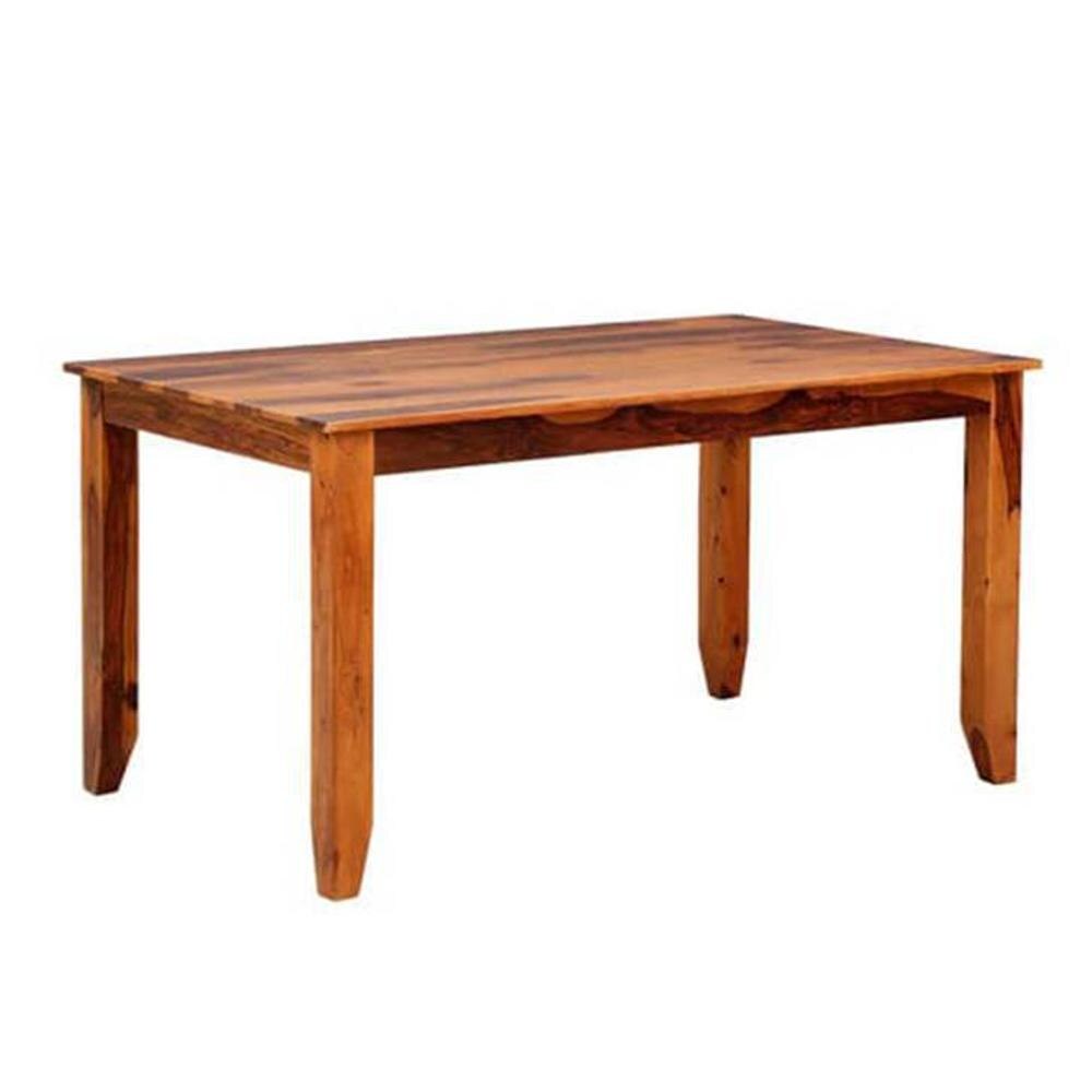 jyoti impex Catrice Solid Wood 6 Seater Dining Table In Warm Walnut Finish-picture-18