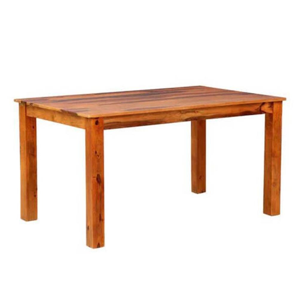 jyoti impex Donna Solid Wood 6 Seater Dining Table In Warm Walnut Finish-picture-25
