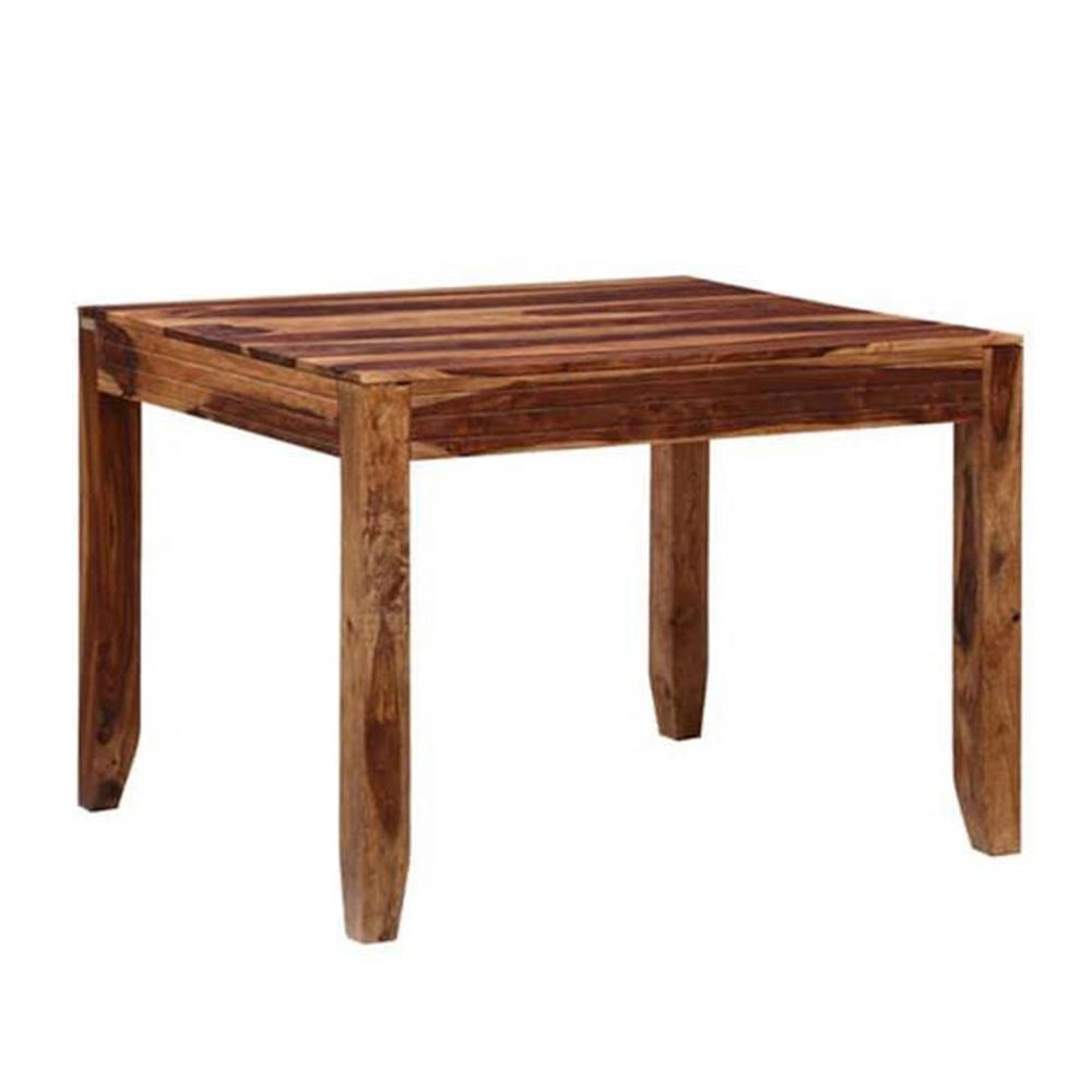 jyoti impex Dweezil Solid Wood 4 Seater Dining Table In Brown Finish-picture-23