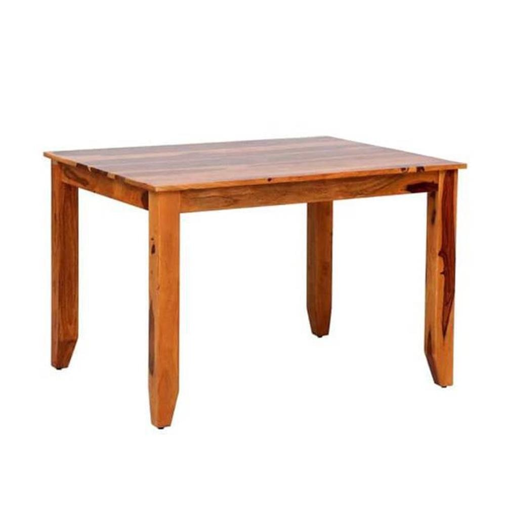 jyoti impex Herb Solid Wood 4 Seater Dining Table In Warm Walnut Finish-picture-32