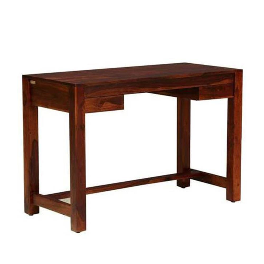 Adrienne Solid Wood Study Table in Honey Finish - Jyoti Impex