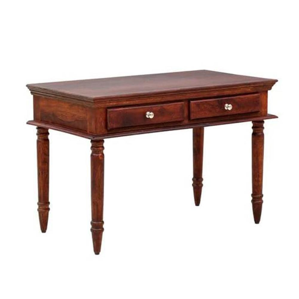 Ayelet Solid Wood Study Table in Brown Finish - Jyoti Impex