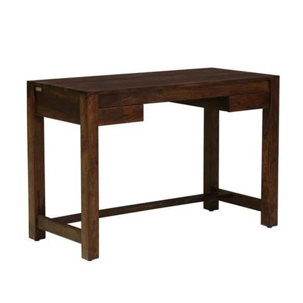 Adrienne Solid Wood Study Table in Teak Finish - Jyoti Impex