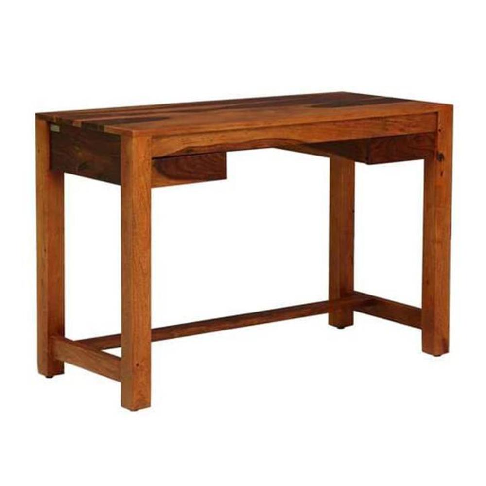Adrienne Solid Wood Study Table in Walnut Finish - Jyoti Impex