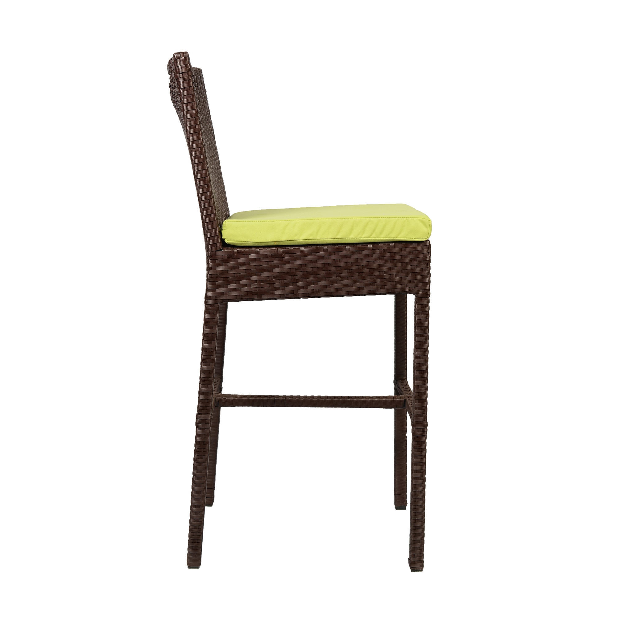 Colac  Wicker Chair In Brown Finish
