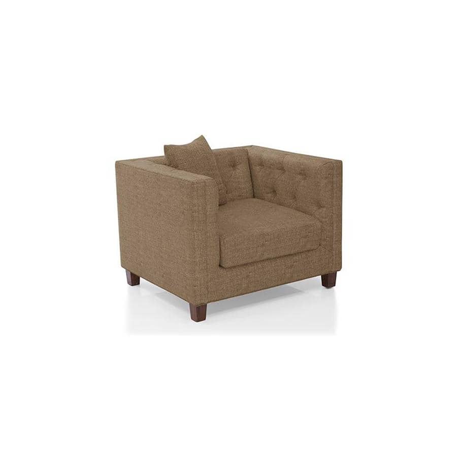 Windsor Essential 1 Seater Fabric Sofa in Dune Colour