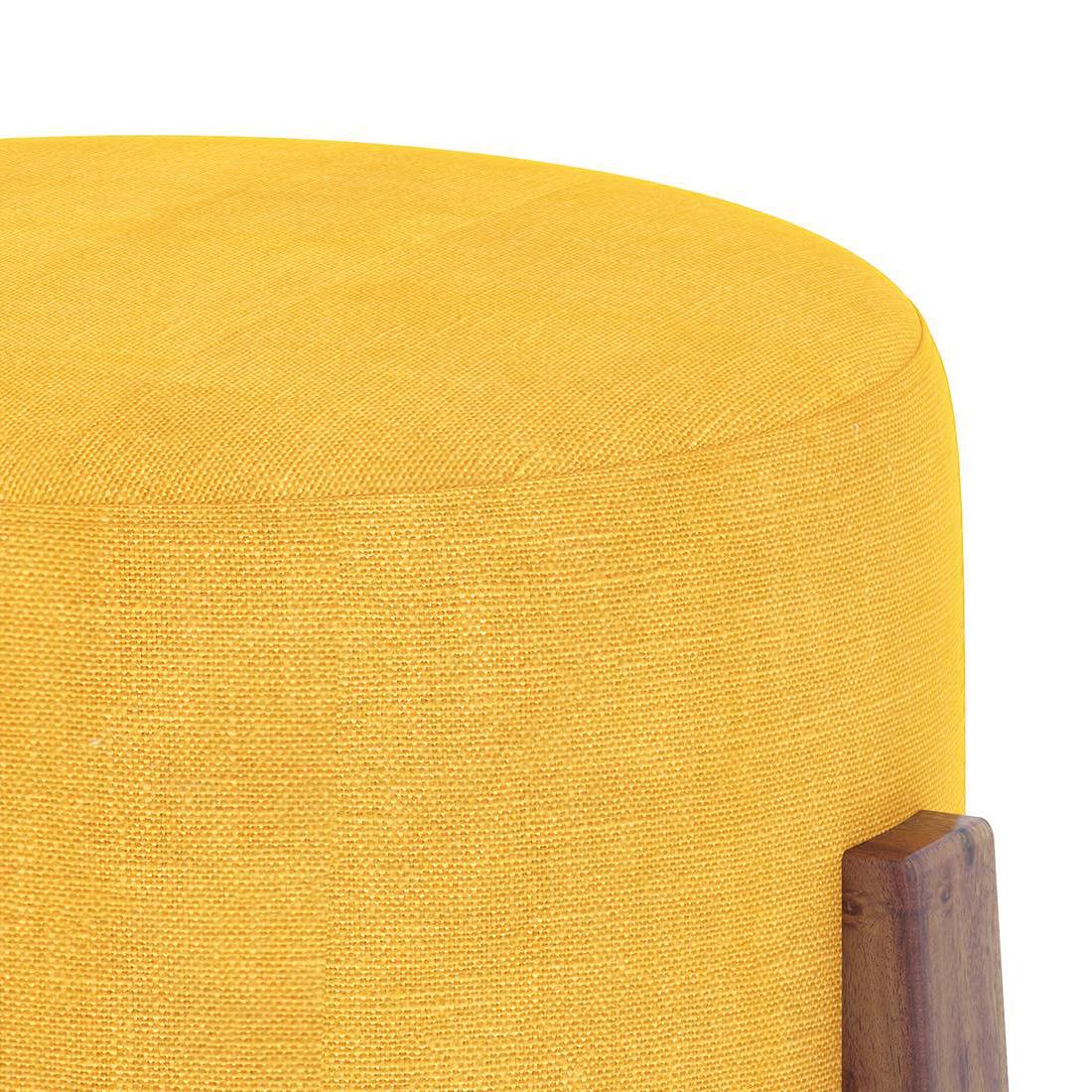 Nicole Stool in Matte Mustard Yellow Colour