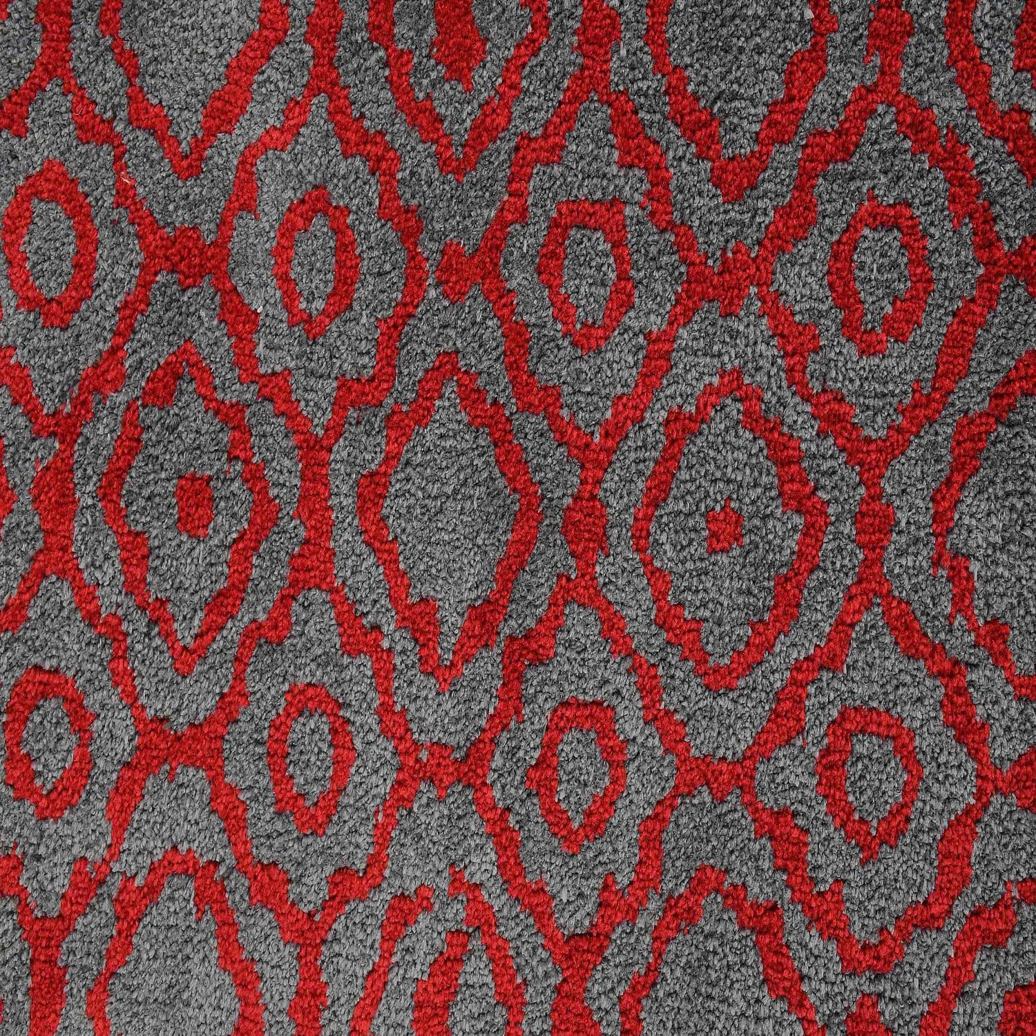 Multicolor Abstract Machine Made Polyester 4 X 6 Feet Carpet