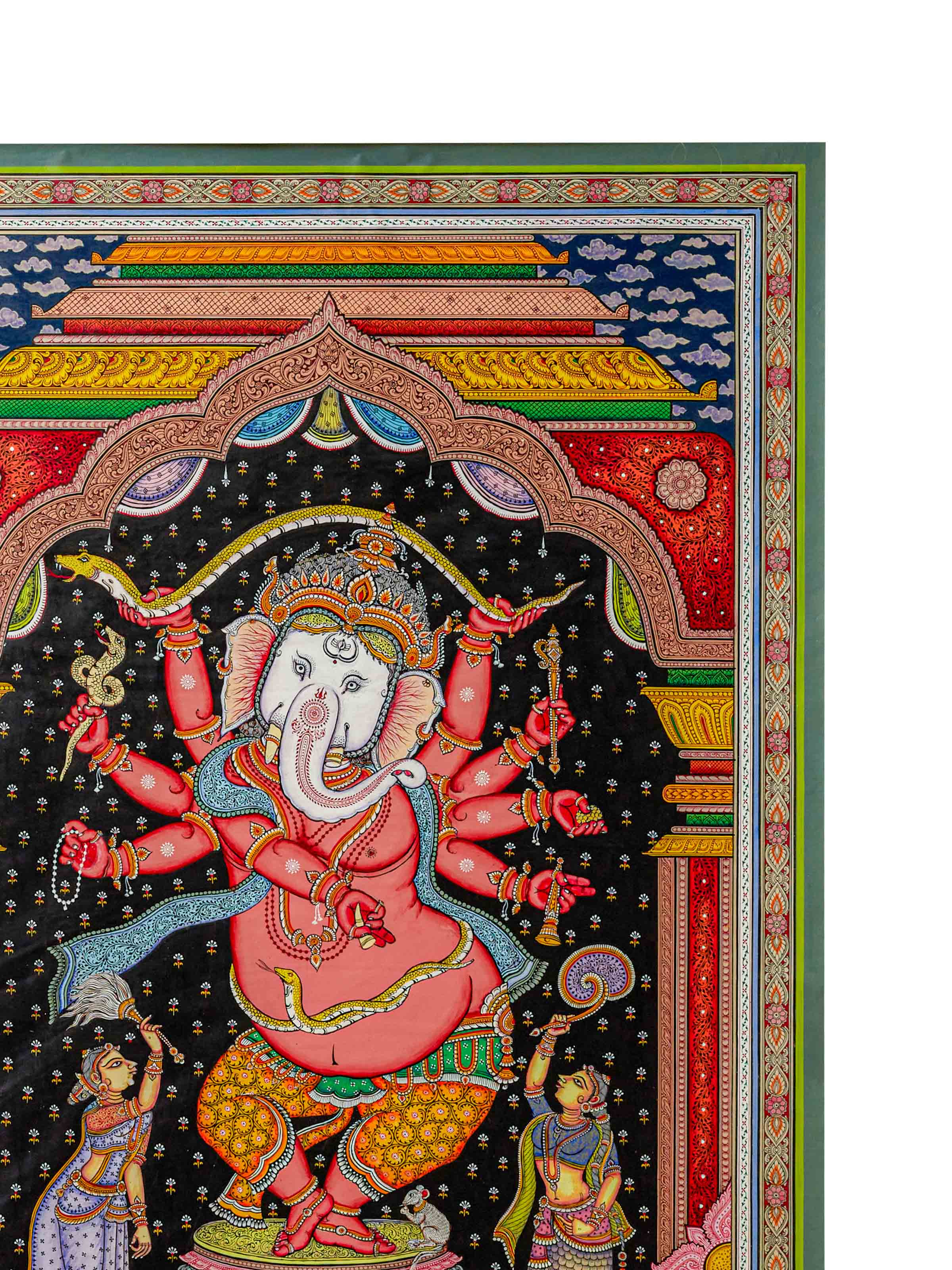 Ganesha Pattachitra Painting