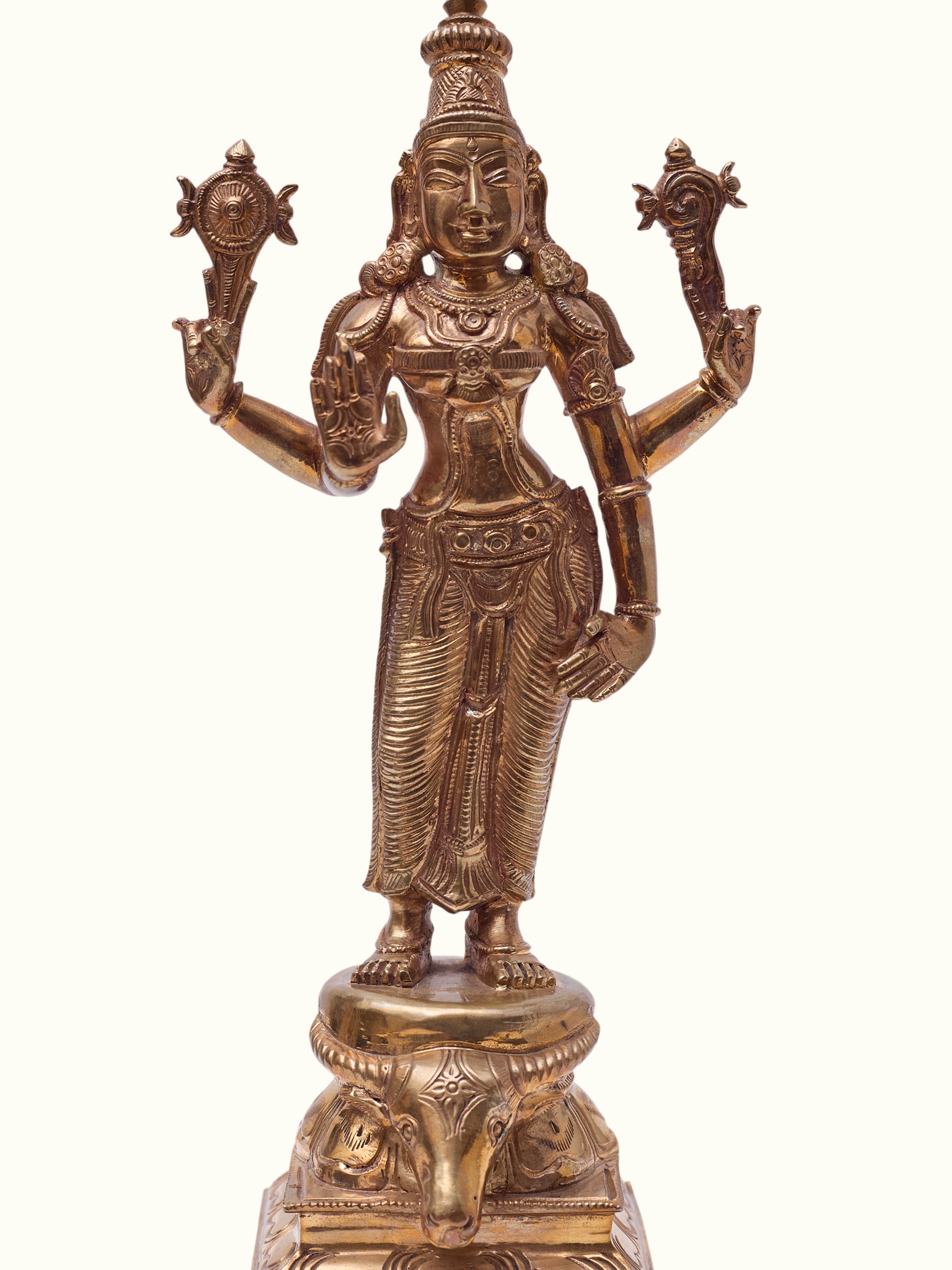 Bronze Cast Durga Idol