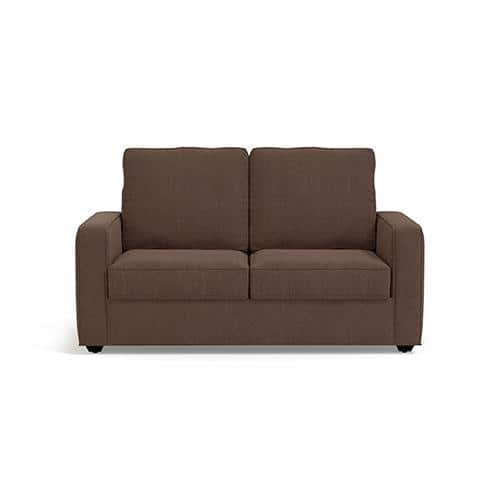 Apollo Compact Sofa Set (Colour : Daschund Brown, Cushion : Hard, Back Type : High Back, Seater : 2+1+1)