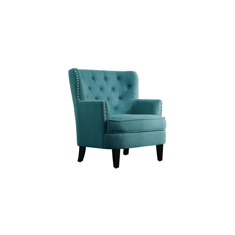 Brogen Accent Chair in T blue Colour
