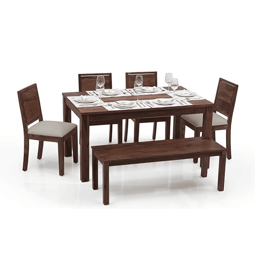 Arabia Oribi 6 Seater Dining Table With Capra Bench