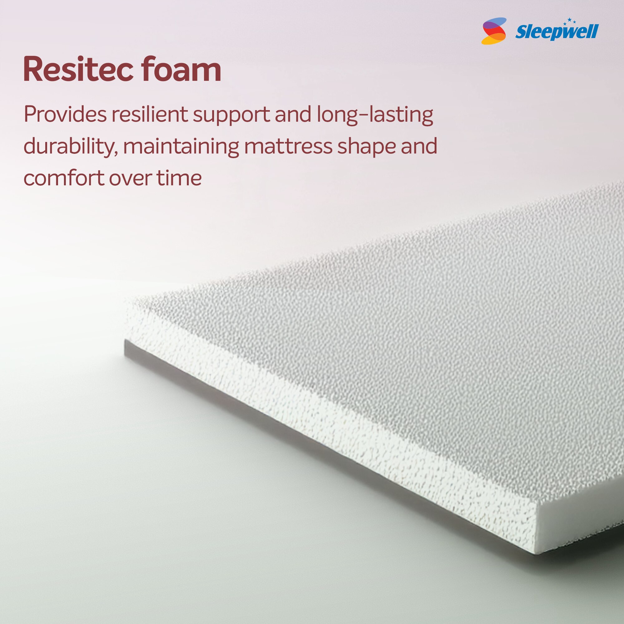 Sleepwell Durafirm Classic 5 inch Single Bonded Foam Mattress (L x W: 84 inch x 30 inch)