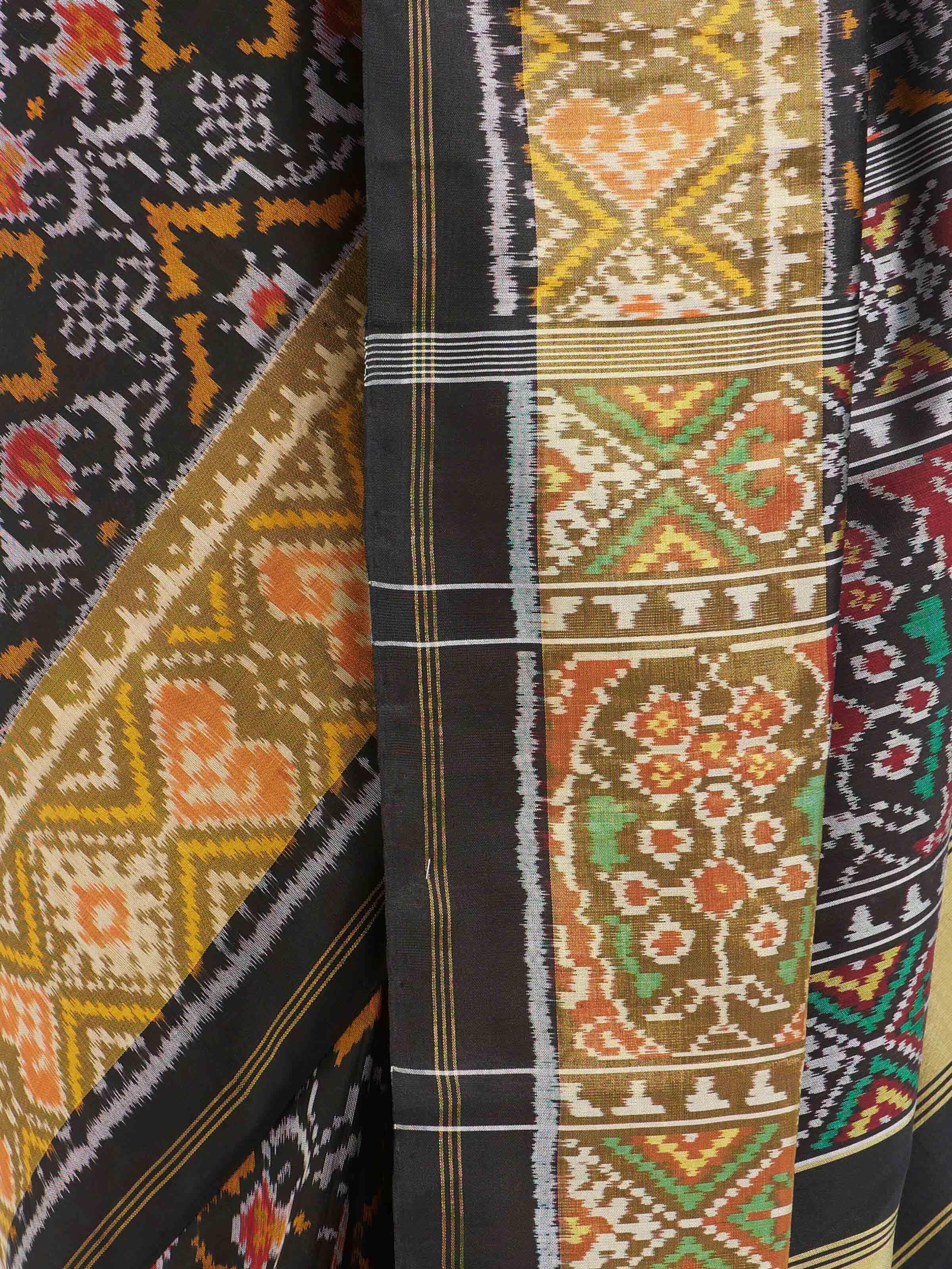 Rajkot Patola Ikat Saree