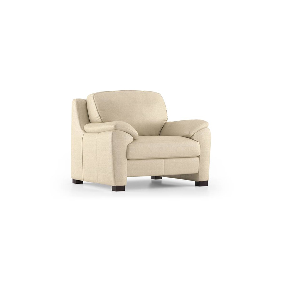 Farina Essential 1 Seater Fabric Sofa in Pearl Colour - Urban Ladder
