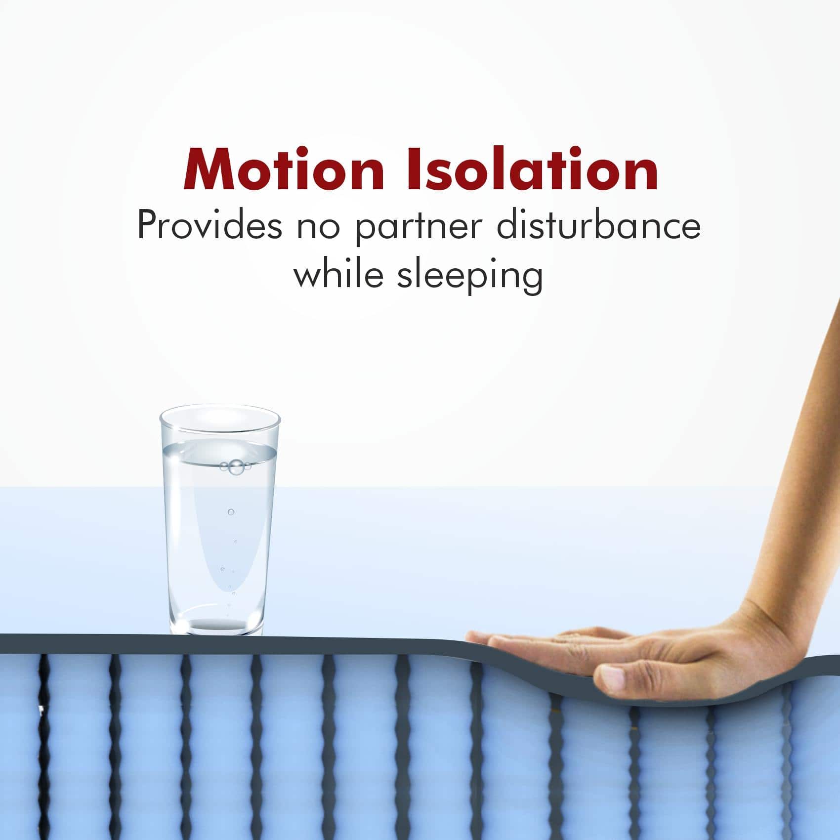 Rizewell Silky-Soft Fabric Pocket Spring Mattress