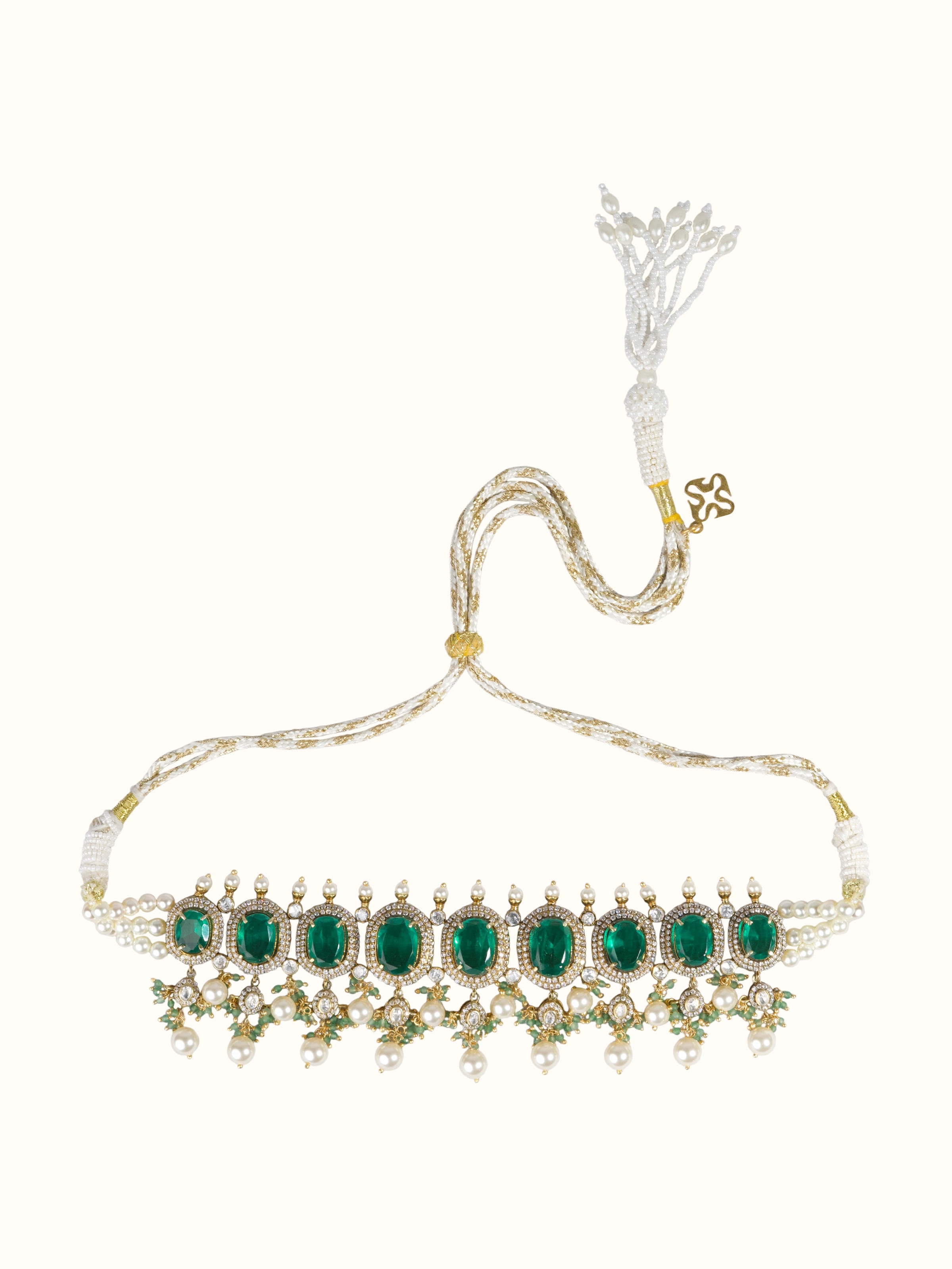 Silver Smithing Choker Necklace