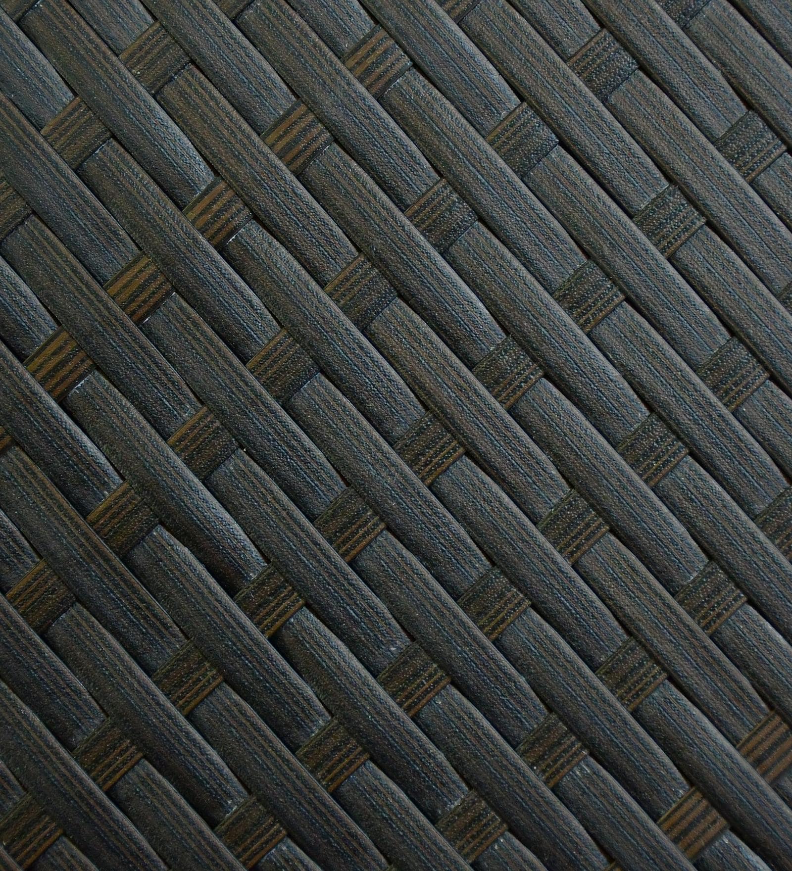 Burnie Wicker Table And Chair Set In Brown Dual Tone Finish