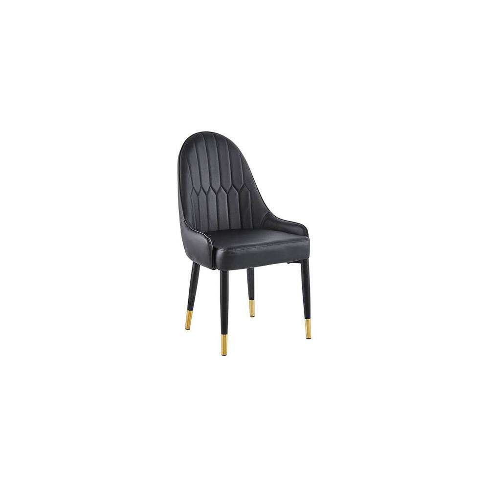 Danaja Accent Chair in Black Colour Set 2