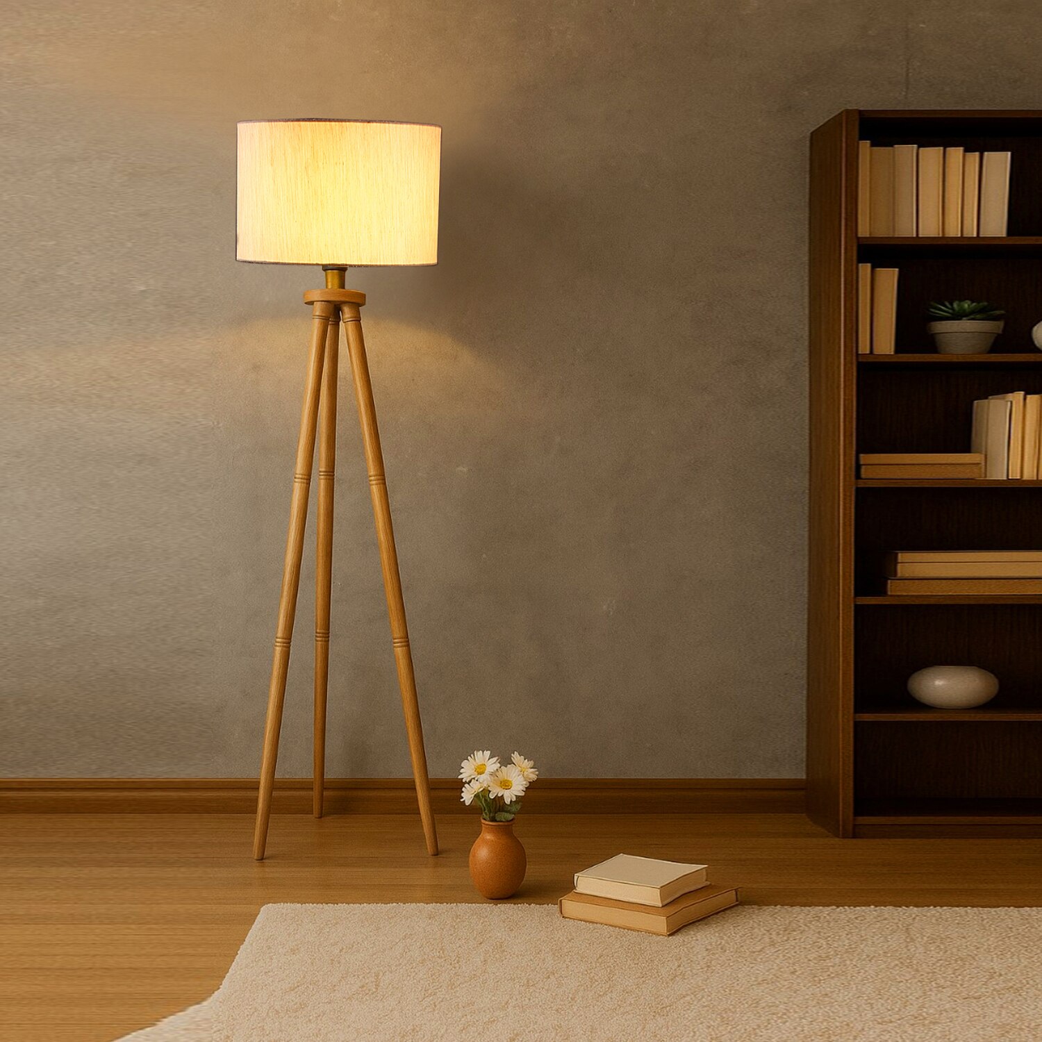 Devansh Tripod Floor Lamp