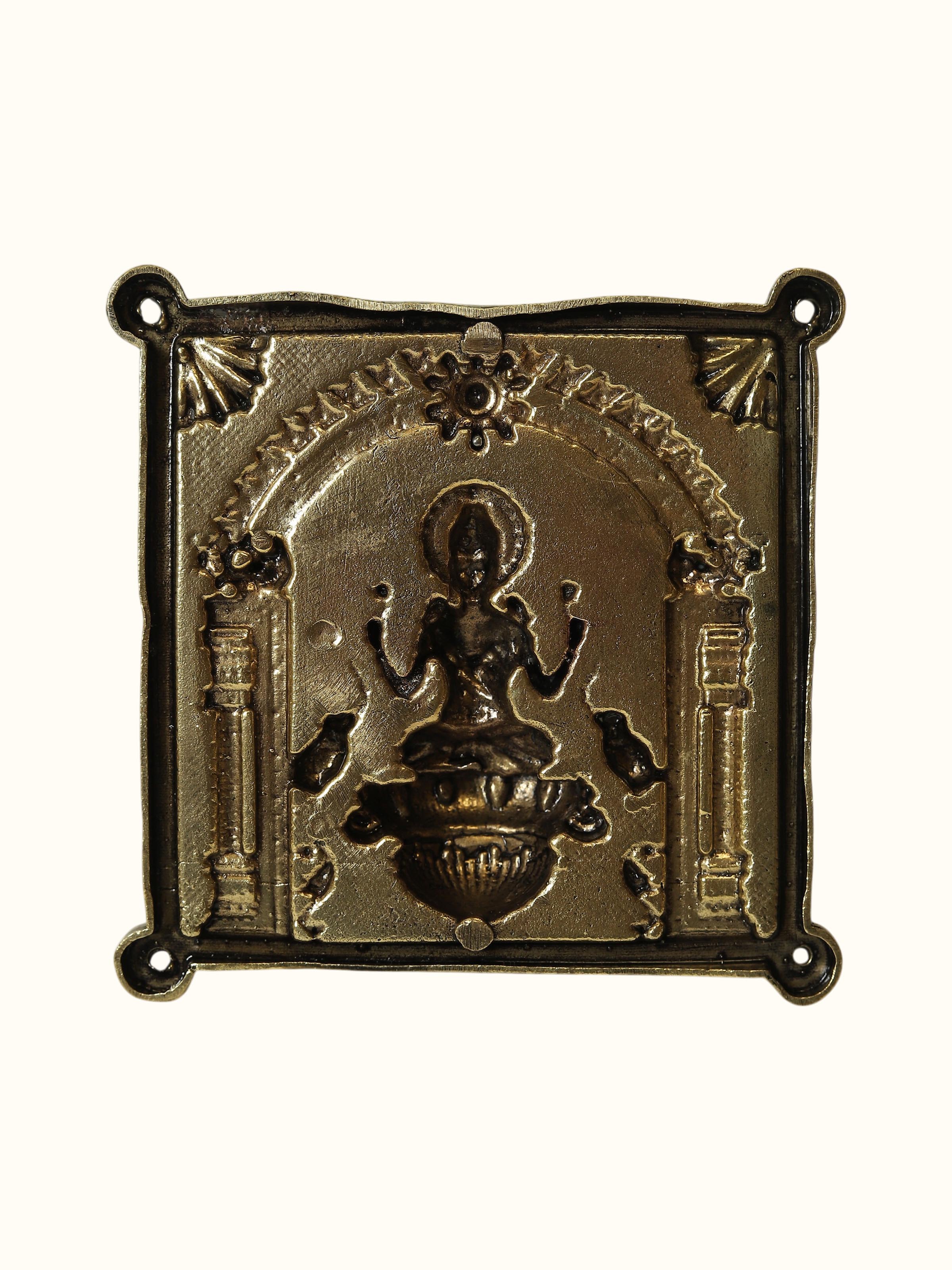 Ashtalakshmi Brass Wall Hanging