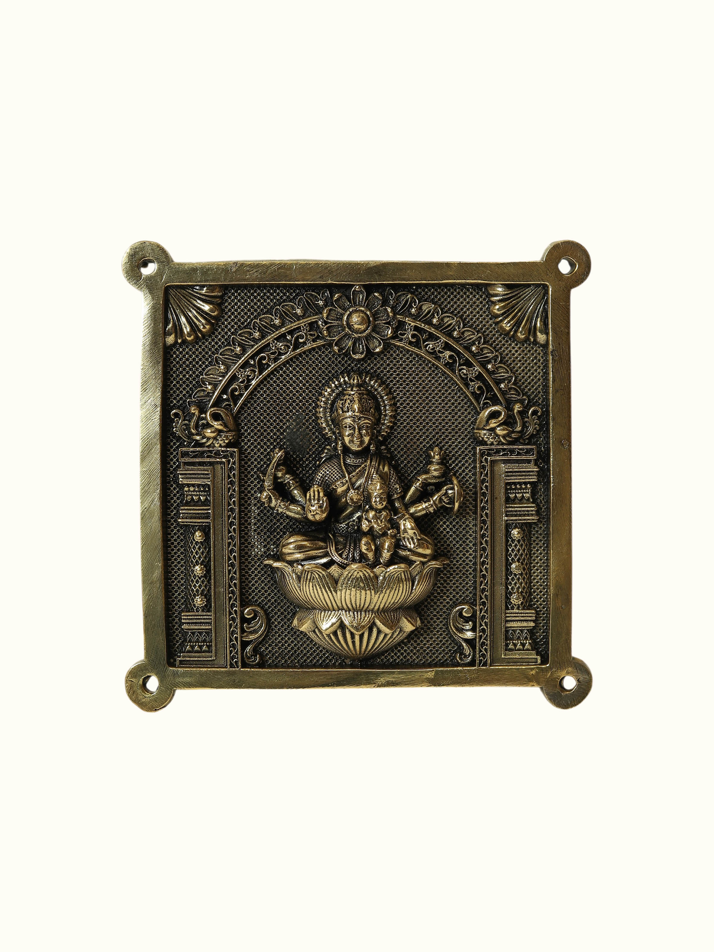 Ashtalakshmi Brass Wall Hanging
