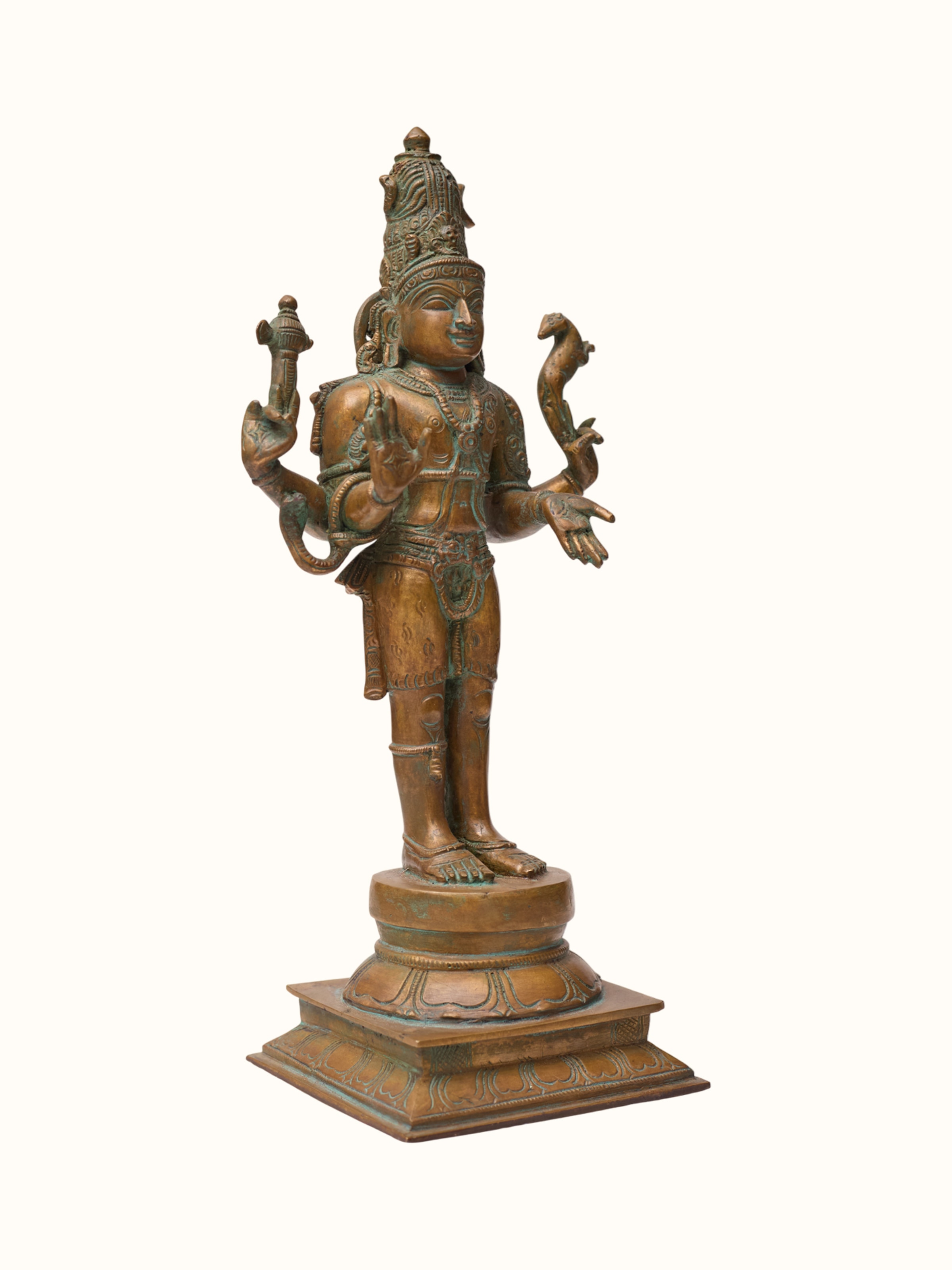 Bronze Cast Shiva Idol