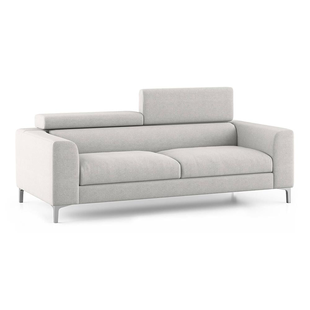 Chelsea 3 Seater Fabric Sofa (Vapour Grey)
