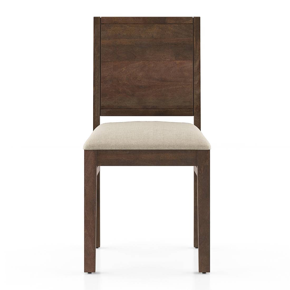 Atlas Solid Wood 4 Seater Dining Table With Atlas Dining Chair Set