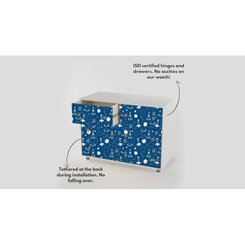 Bunk Box Chest of Six Drawers