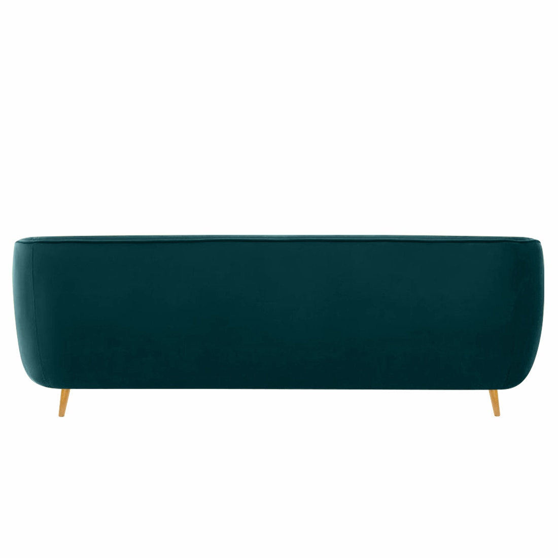Nero Velvet 3 Seater Sofa in T Blue Colour
