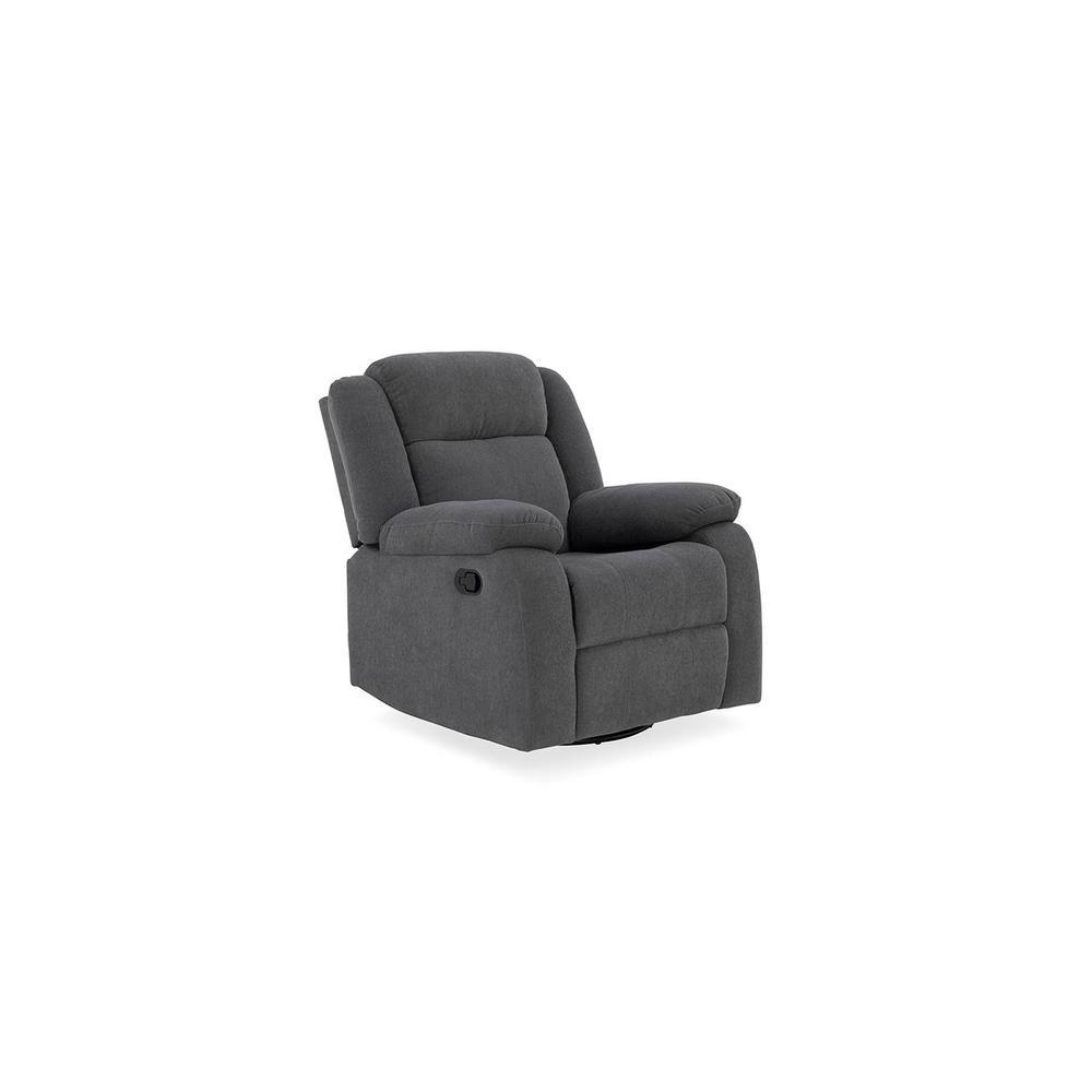 Avalon Fabric One Seater Manual Recliner in Grey Colour
