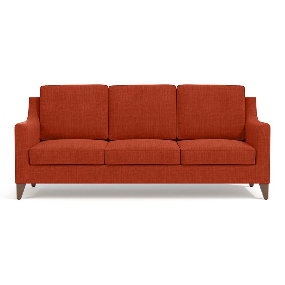 Abbey 3 Seater Fabric Sofa in Lava Colour