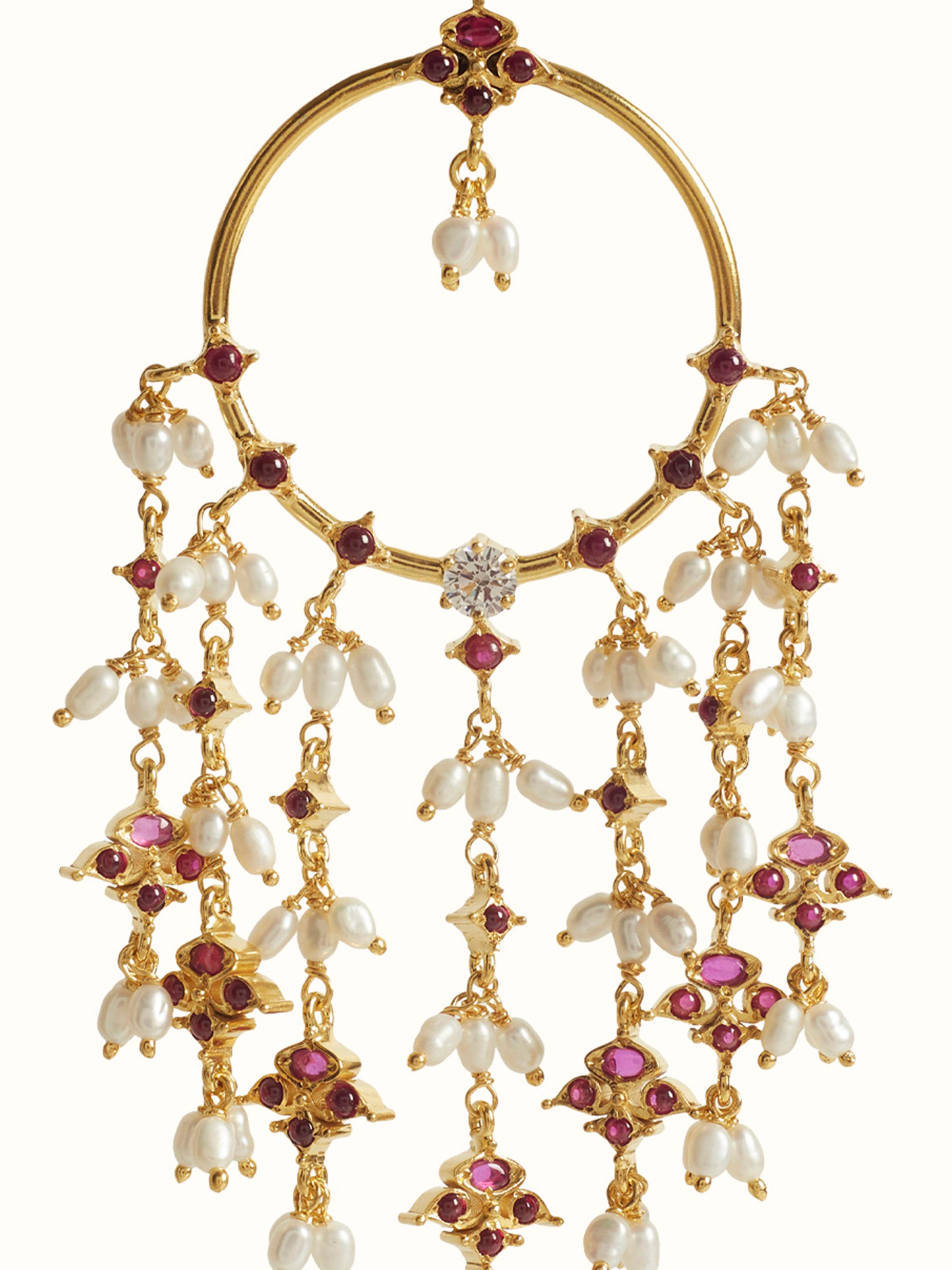 Guttapusalu Silver Drop Earrings