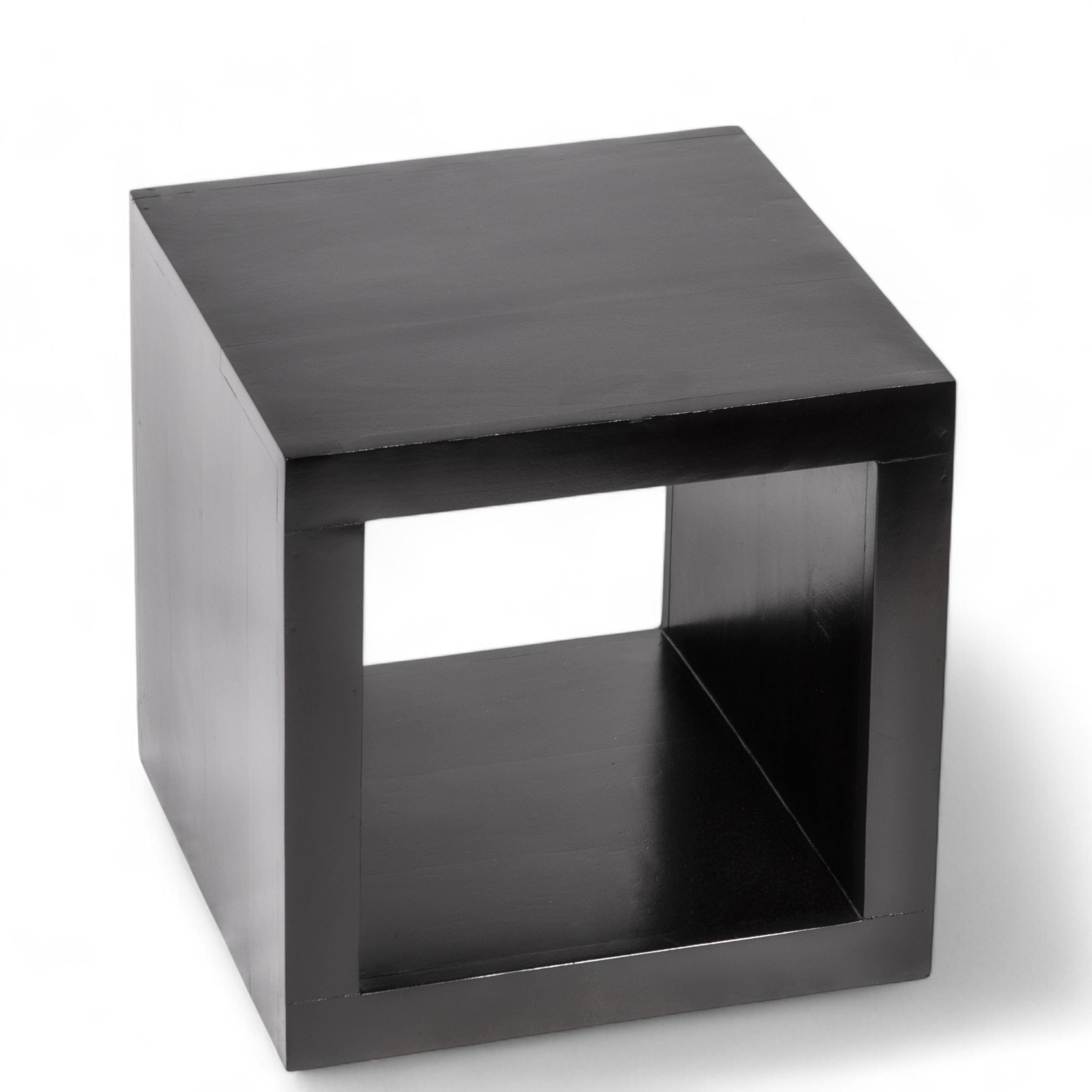 Berlin Bedside Table - Dark Walnut Finish