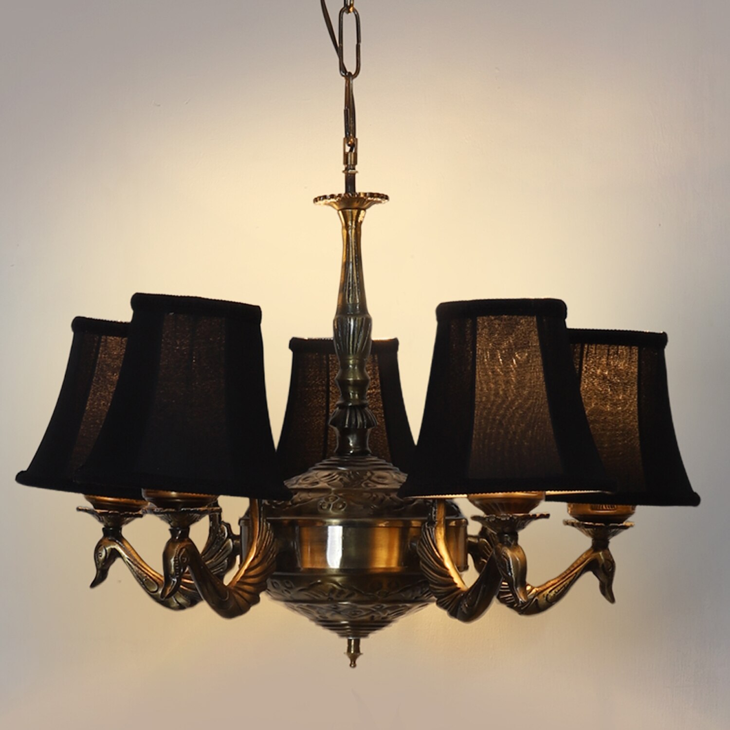 Devansh Gold Wall Mounted Lamp With Beige Jute Shade