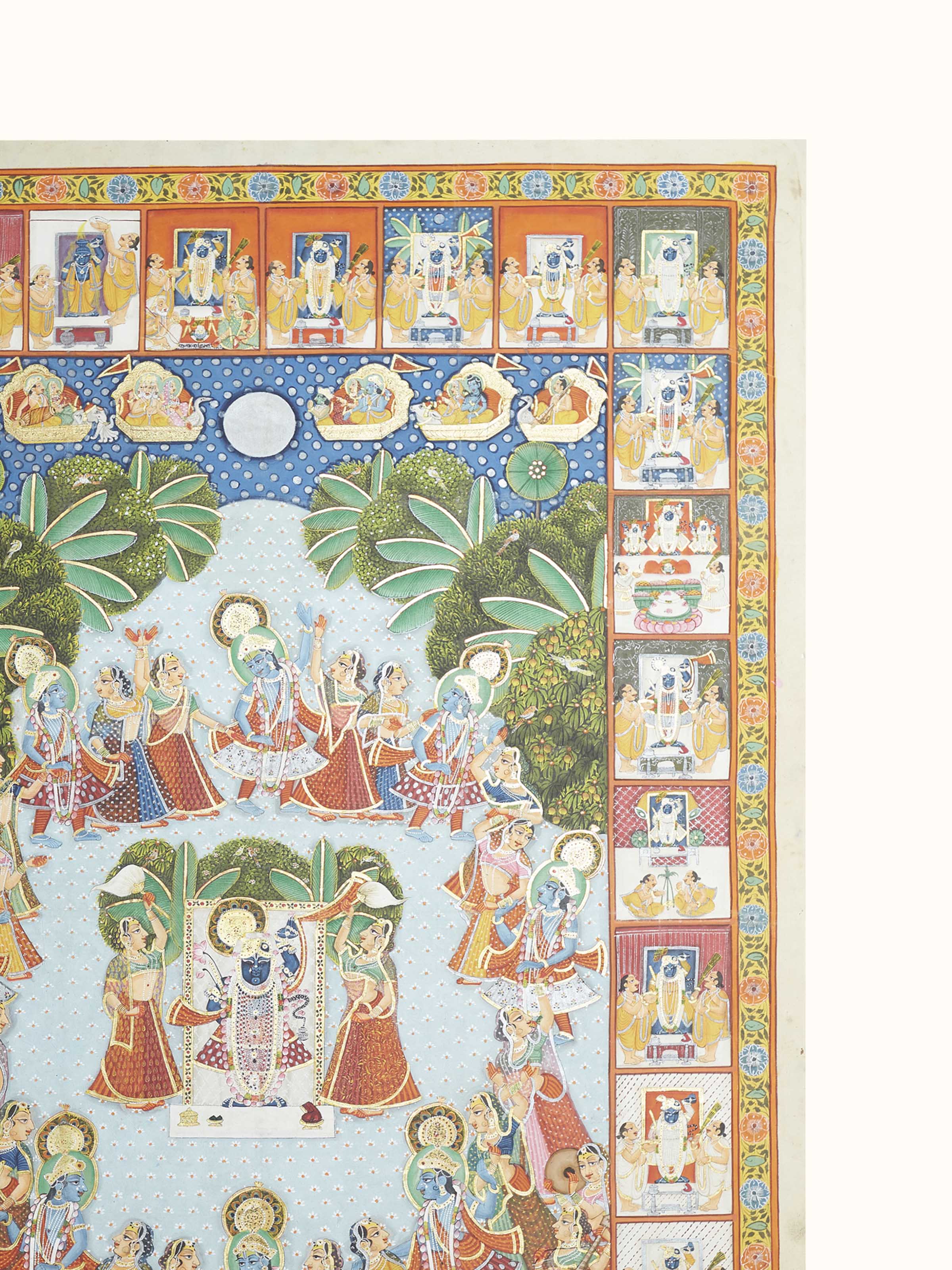 Raas Leela Pichwai Painting