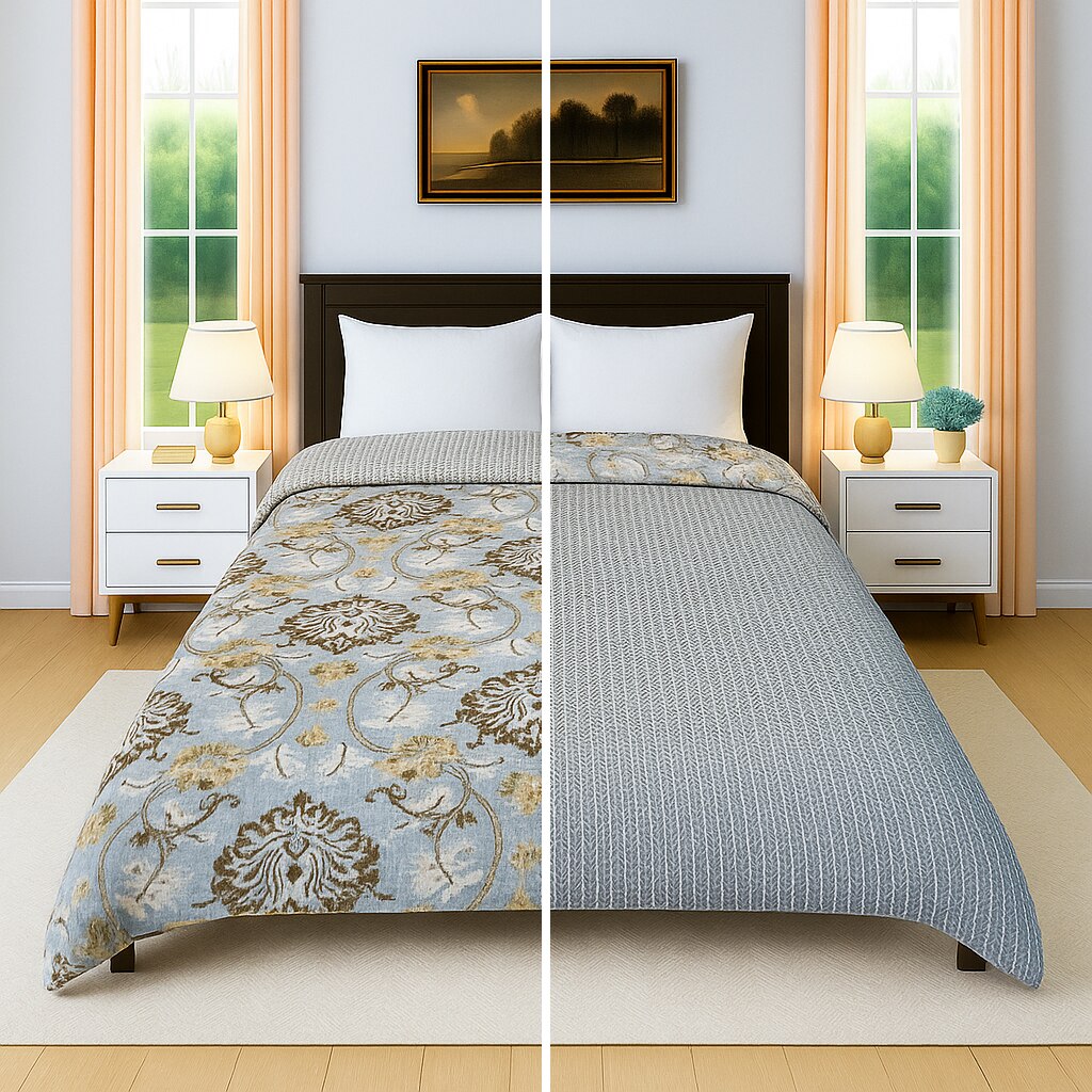 Soft,Luxurious, All Season & Cozy Double Bed Comforter