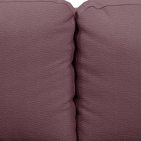 Farina 3 Seater Half Leather Sofa in Wine Colour