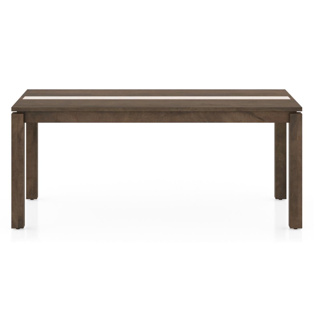Atlas Crest Solid Wood 6 Seater Dining Table with Ludo Solid Wood Dining Chair
