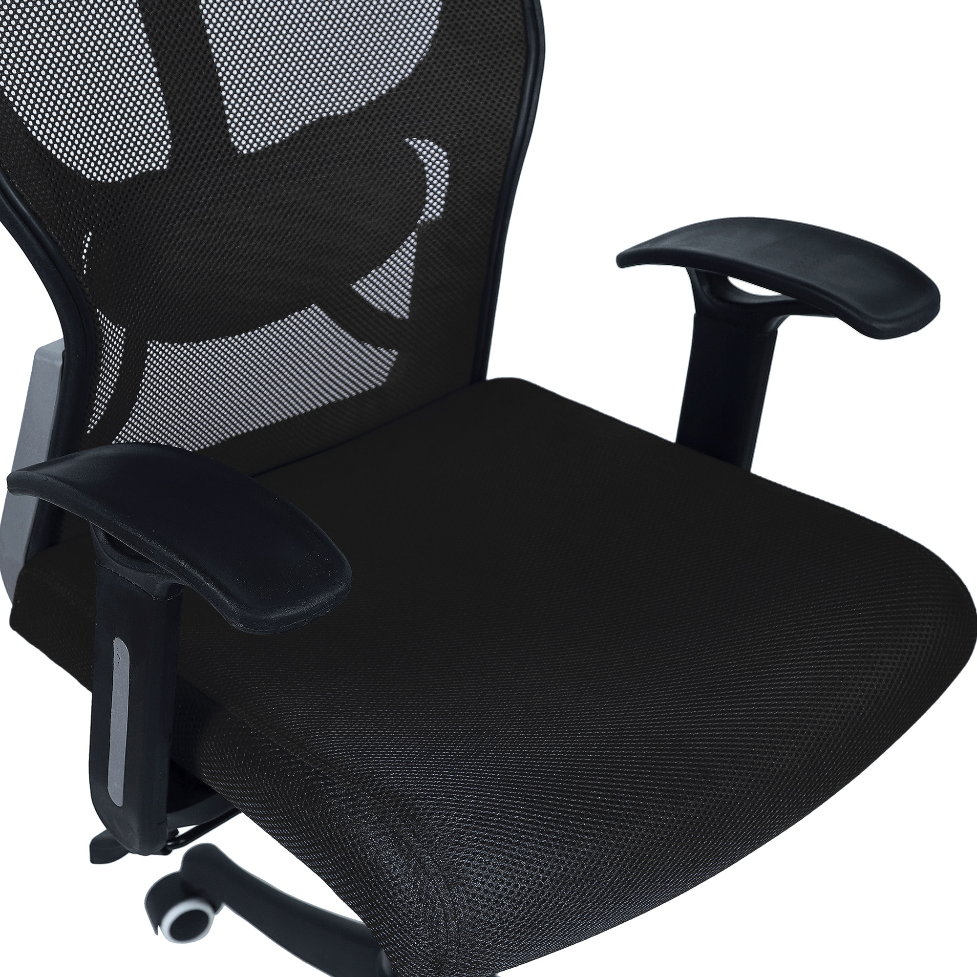 Reaii Mid Back Ergonomic Chair in Black Colour