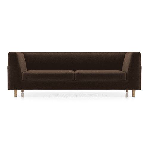 Rubik Premium 3 Seater Fabric Sofa in Dark Earth Colour