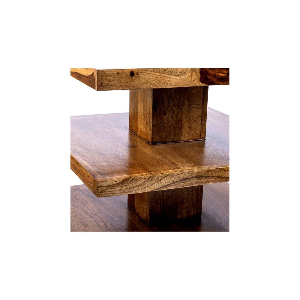 Thames Sheesham Wood Coffee Table In Teak Finish